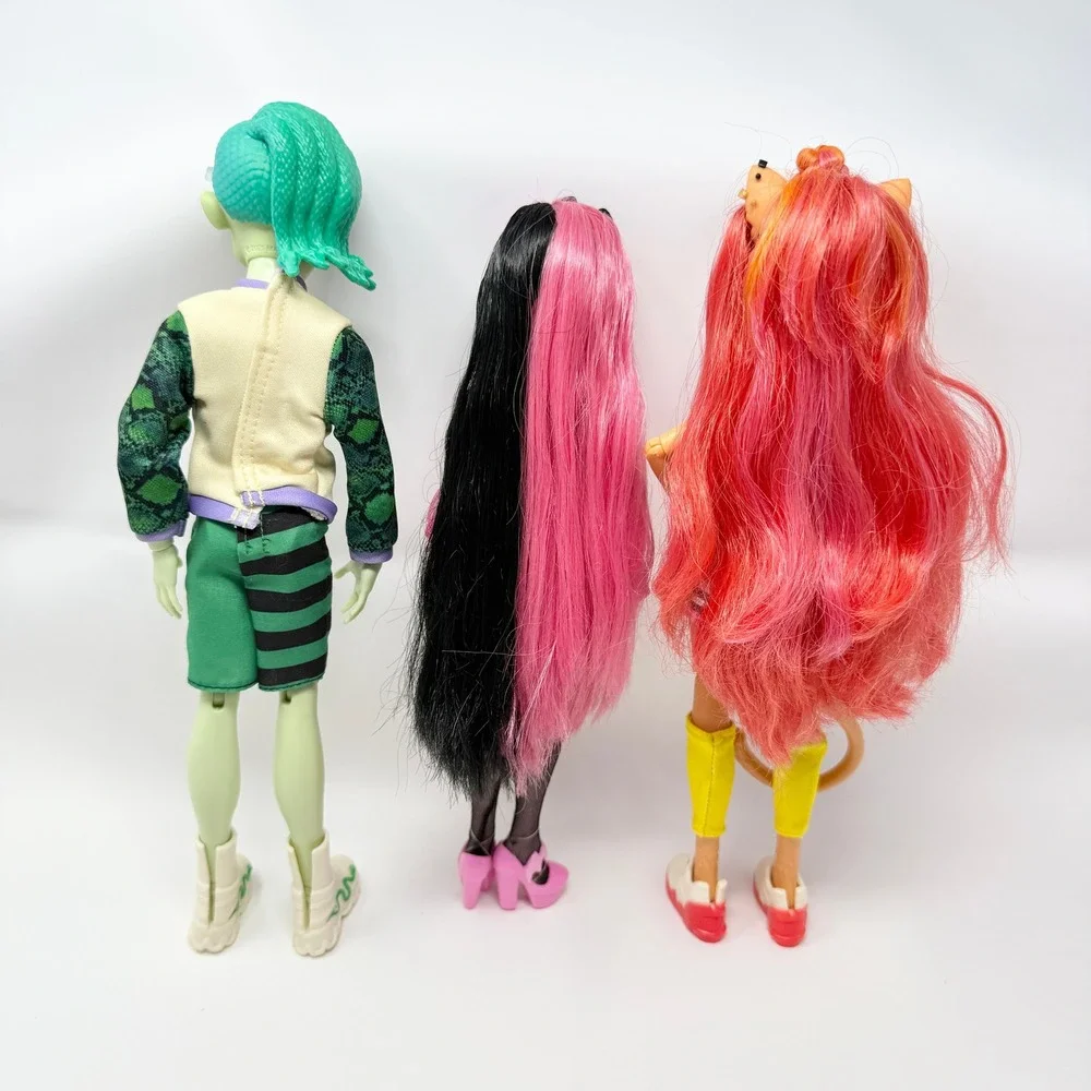 Mattel Monster High G3 Doll Lot Draculaura Deuce Gorgon Toralei Stripe 2021